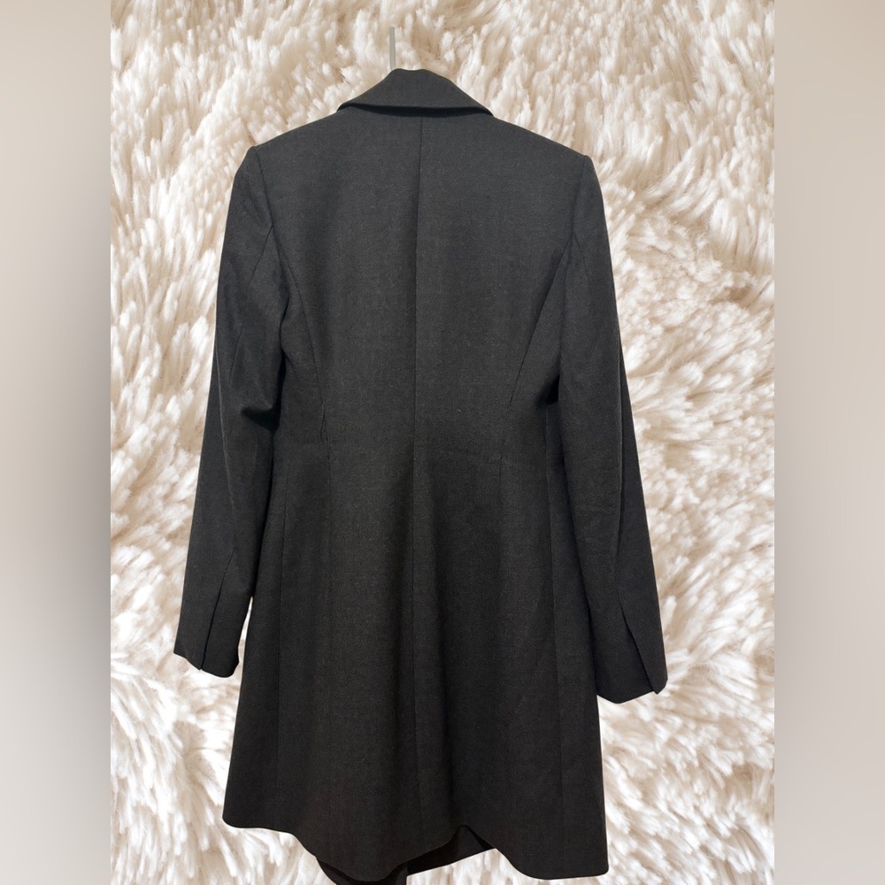Theory Charcoal Gray Coat - Picture 3 of 10